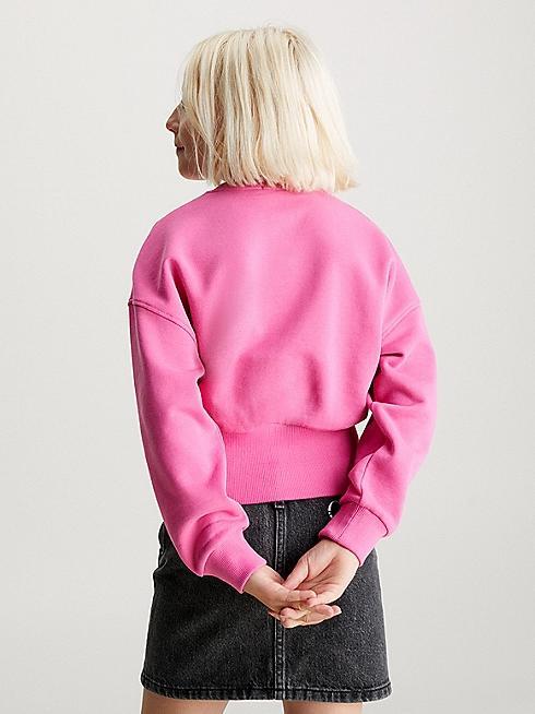 CALVIN KLEIN JEANS PUFF HERO LOGO CN SWEATSHIRT