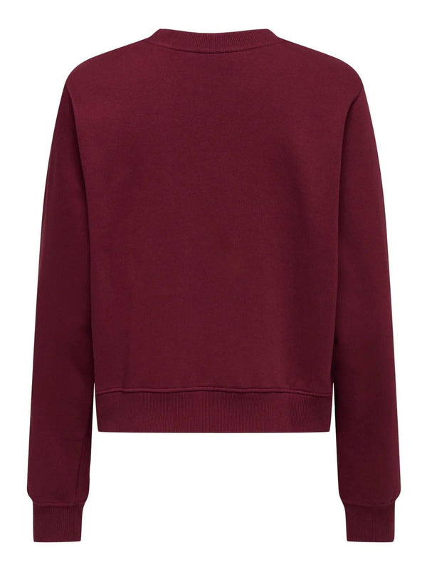 ONLY ONLBILA L/S BEAR O-NECK CS UB SWT