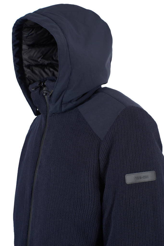 YES ZEE GIUBBINO UOMO IN MAGLIA CON INSERTI SOFTSHELL