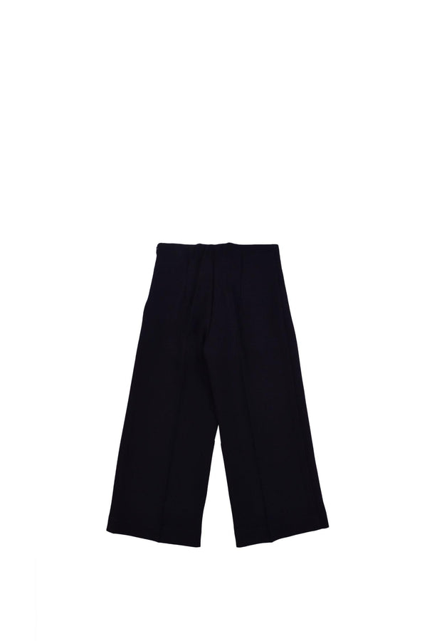ELISABETTA FRANCHI La Mia Bambina PANTALONE LARGO IN CREPE CON B