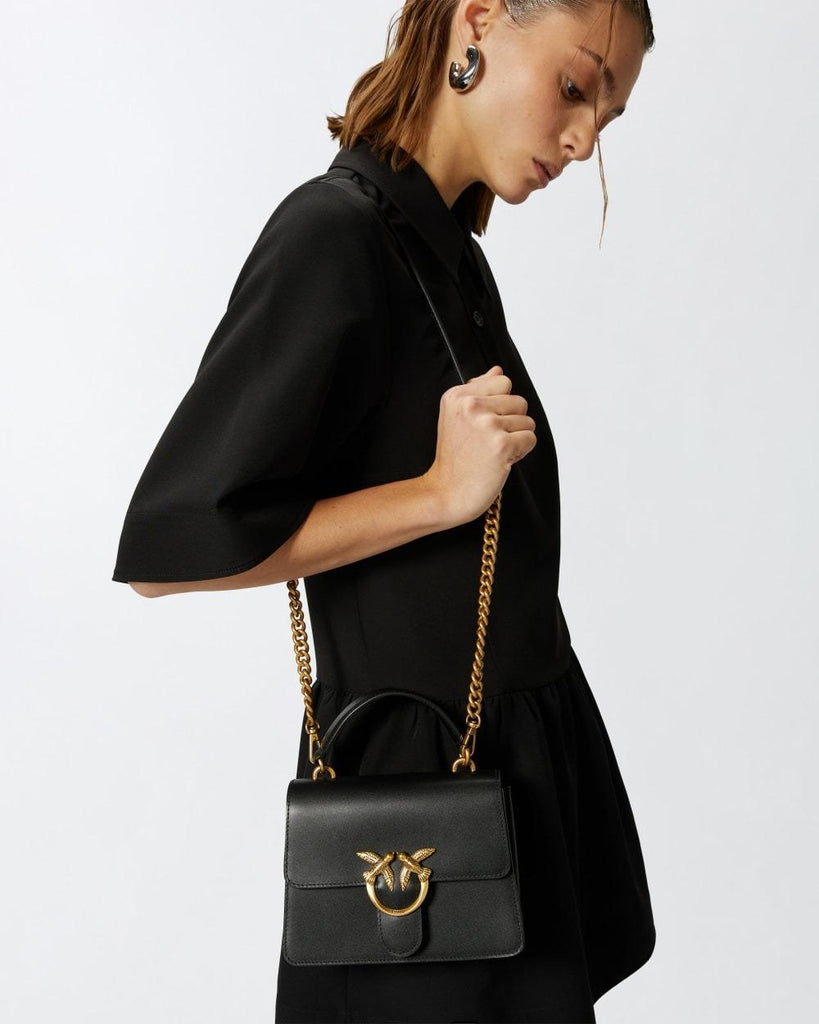 PINKO LOVE ONE TOP HANDLE MINI LIGHT