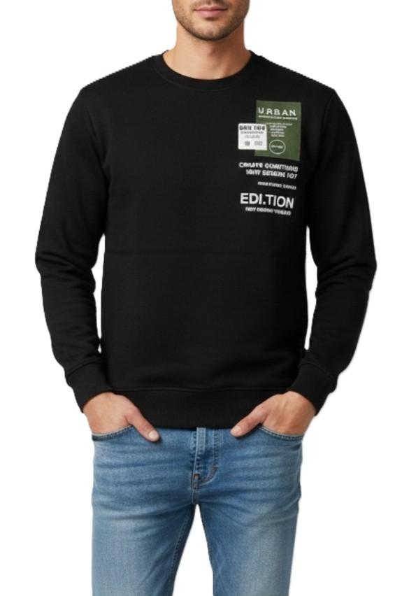 URBAN RING G/C FELPA STAMPA LATO CUORE