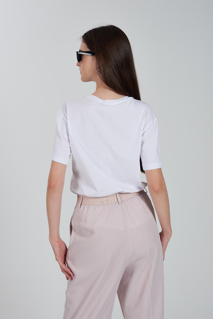 YES ZEE T-SHIRT DONNA GIROCOLLO, M/C