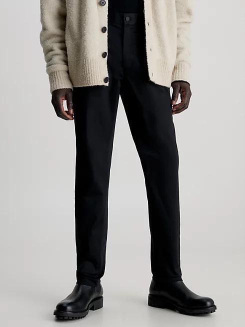 CALVIN KLEIN SATEEN STRETCH SLIM