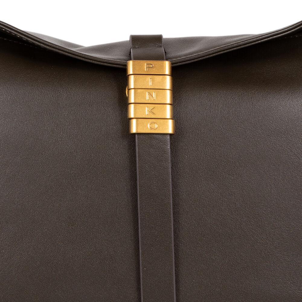 PINKO SADDLE HORIZONTAL MINI VITELLO MORBIDO