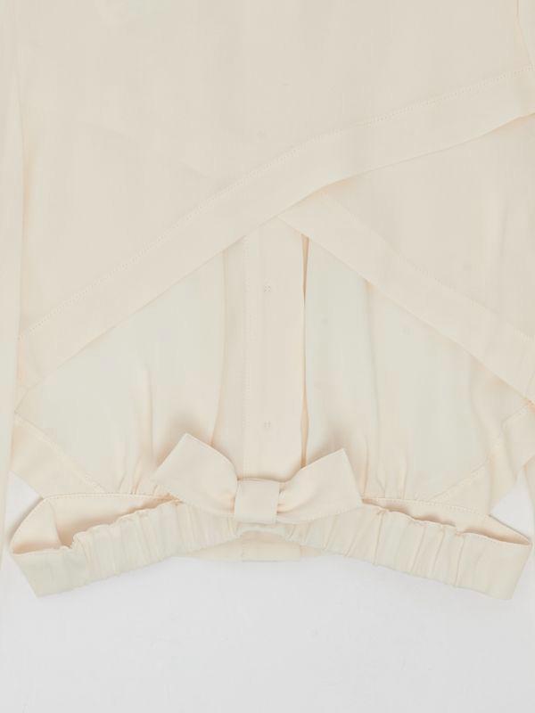 ELISABETTA FRANCHI La Mia Bambina BLUSA IN VISCOSA CON BOTTONI L