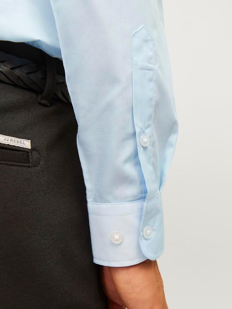 JJ REBEL JREBGAVIN SOLID SHIRT LS NOOS