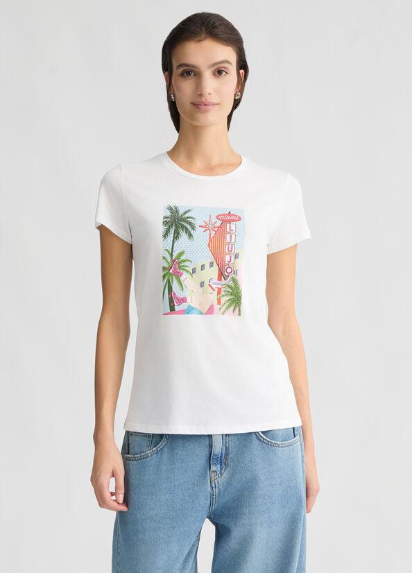 LIU JO ECS T-SHIRT MODA M/C