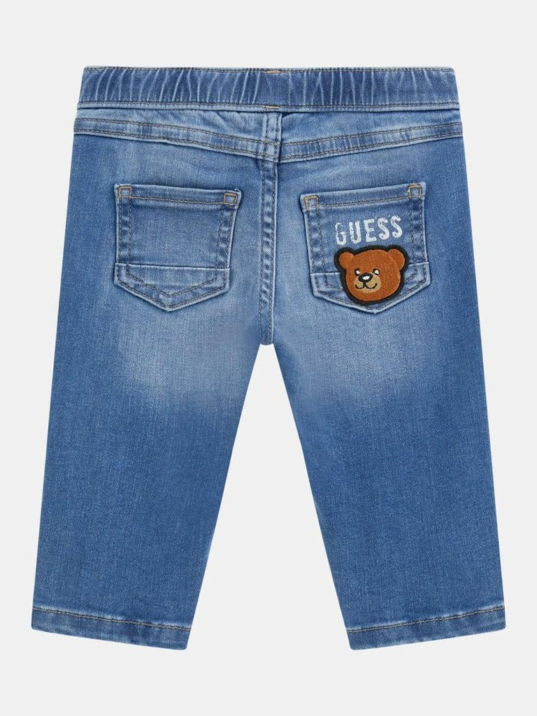 GUESS STRETCH DENIM PULL ON PANTS