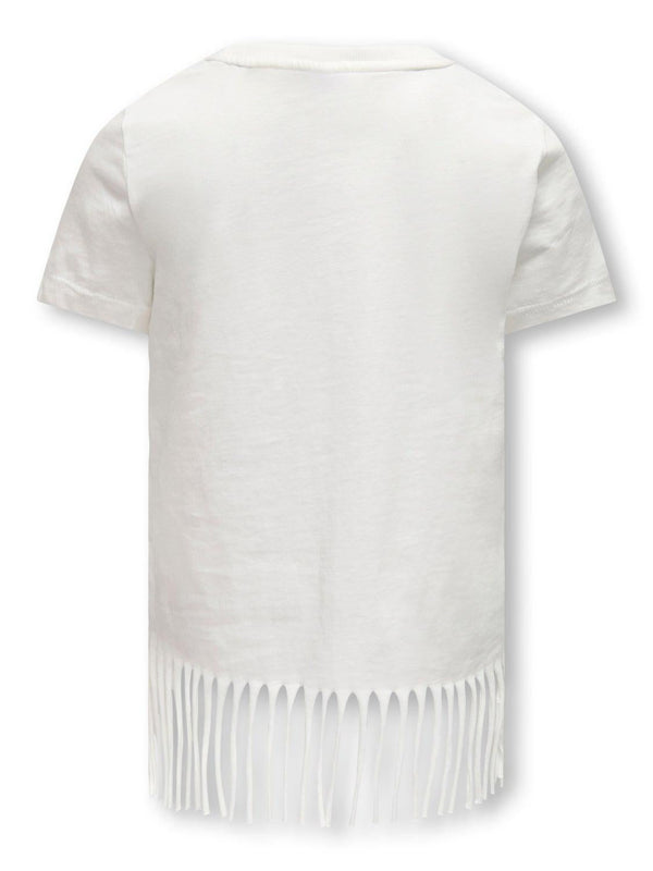 ONLY KIDS KOGALISON S/S FOIL COLLEGE TOP BOX JRS