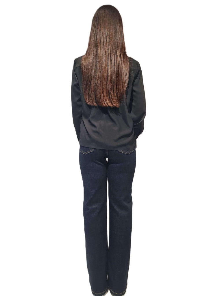 MARKUP CAMICIA MANO SETA CON FIOCCO