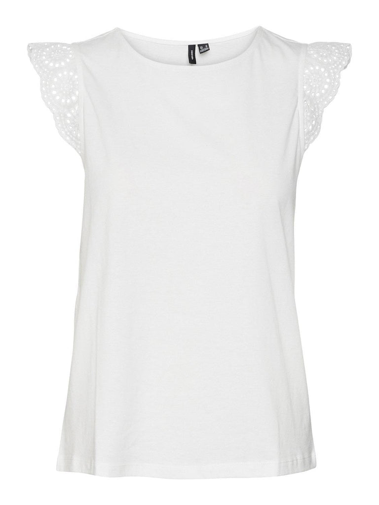 VERO MODA VMEMILY SL GATHERING TOP JRS NOOS