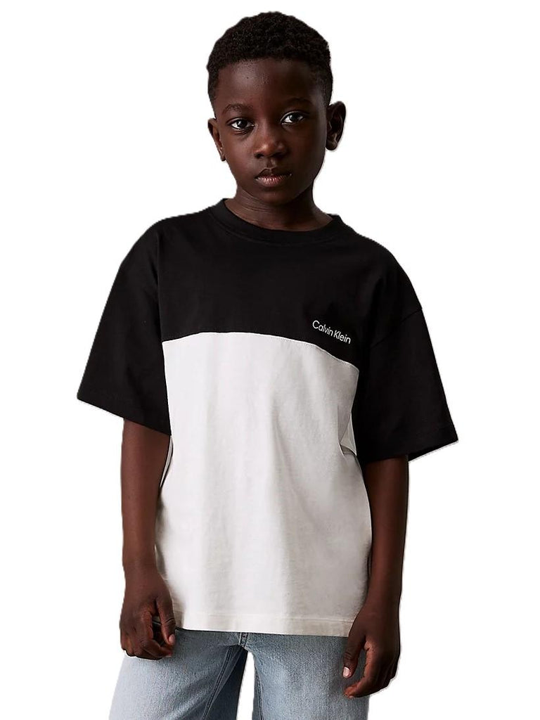 CALVIN KLEIN COLOR BLOCK T-SHIRT
