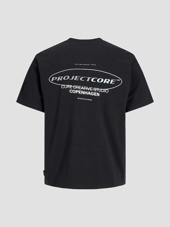 JACK AND JONES JCOPACER BACK PRINT TEE SS CREW NECK