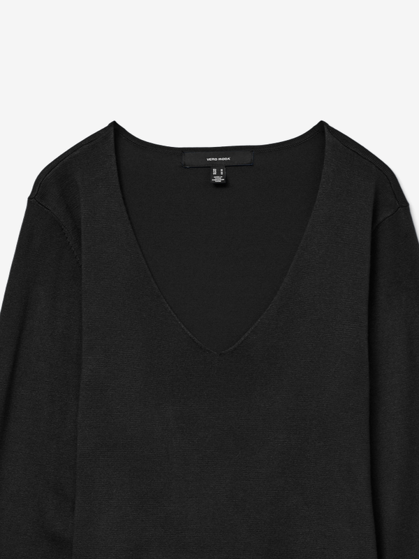 VERO MODA VMSILJE LS V-NECK PULLOVER GA NOOS