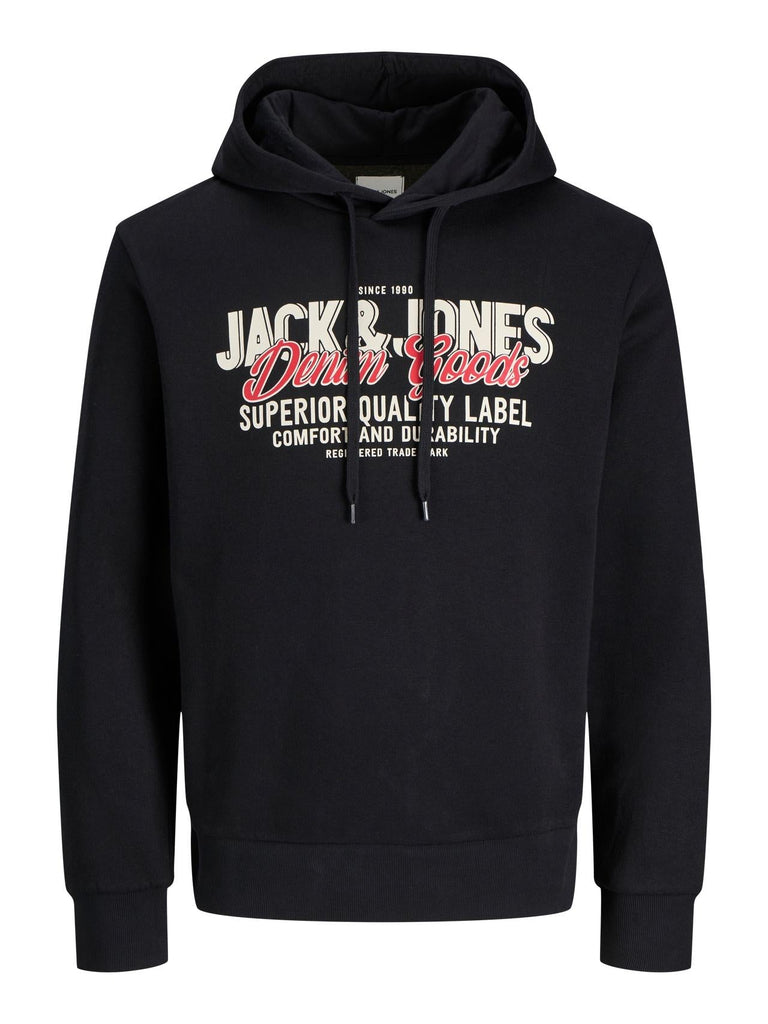 JACK AND JONES JJELOGO SWEAT HOOD 2 COL 25/26 NOOS