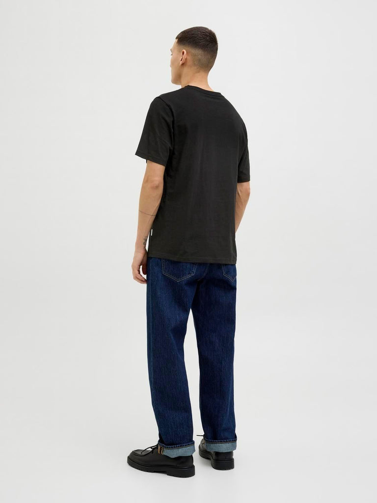 JACK AND JONES JORSPLIT AOP POCKET TEE SS CREW NECK