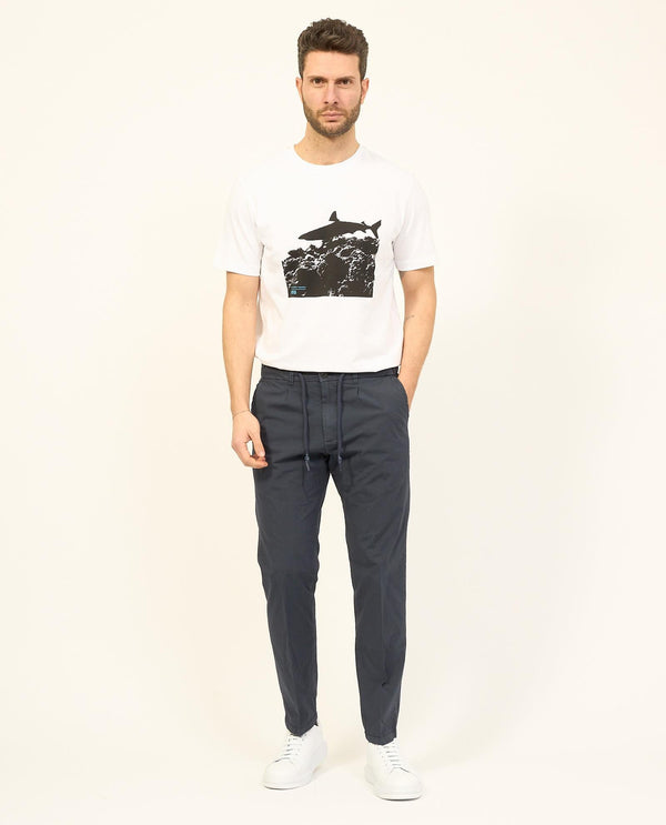 YES ZEE PANTALONE UOMO TIPO CHINOS CON COULISSE