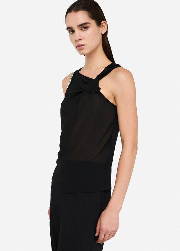 LIU JO T-SHIRT CON ACCESSORIO