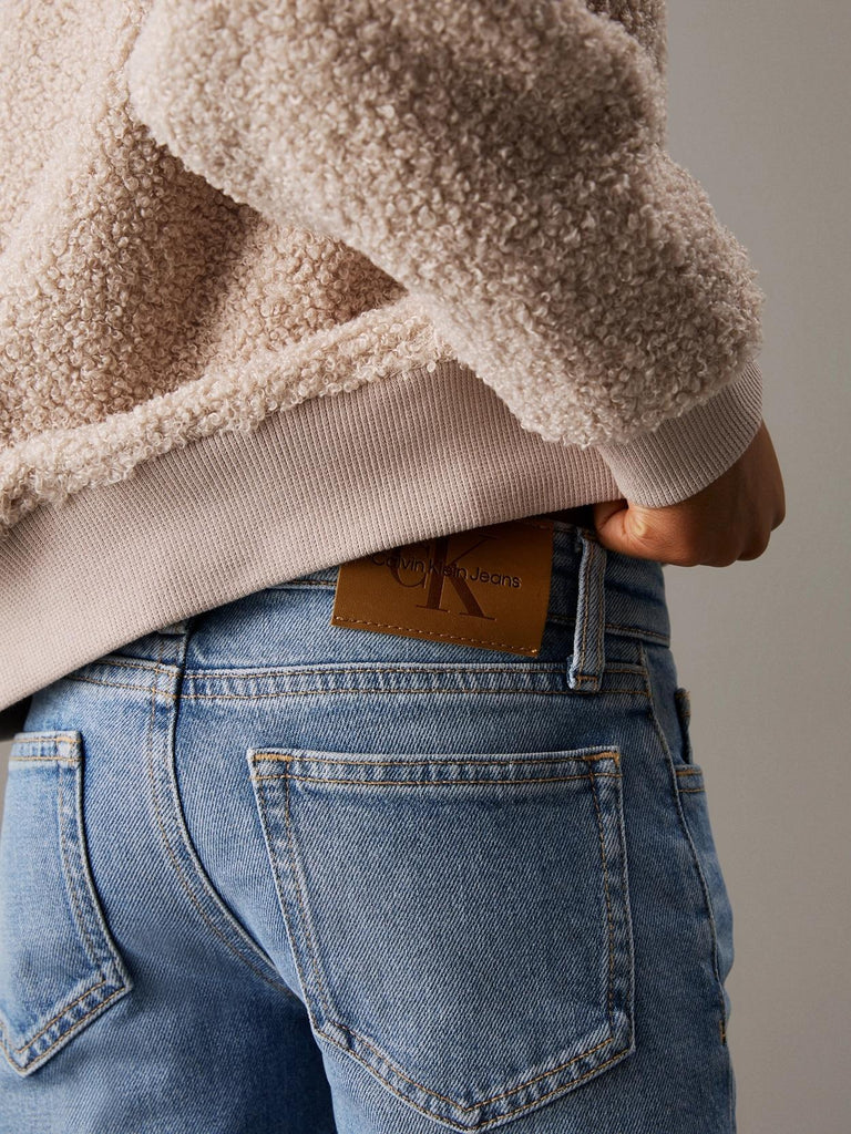 CALVIN KLEIN MR SLIM DENIM SHORTS CLOUDY BL
