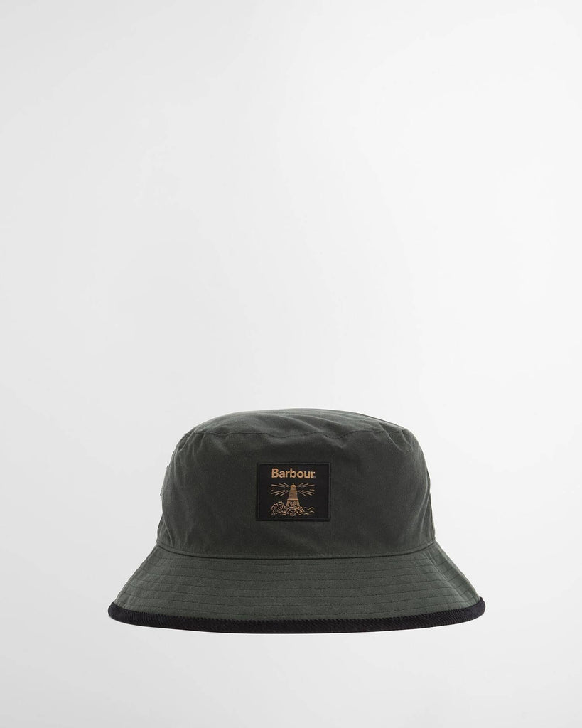 BARBOUR FIELD WAX BUCKET HAT