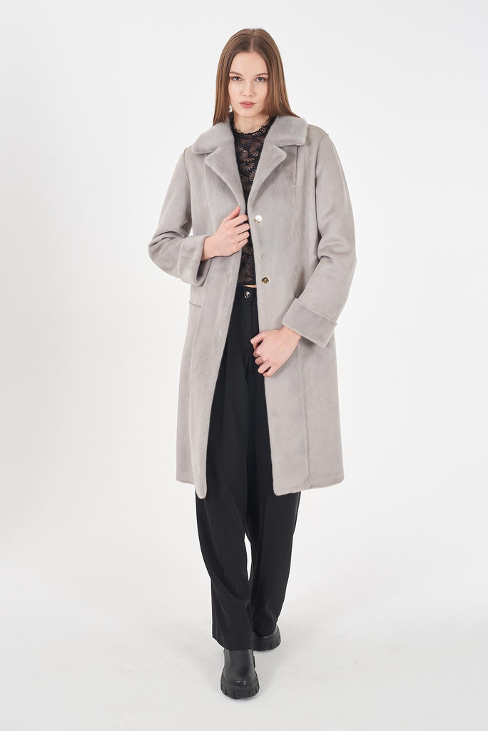 YES ZEE CAPPOTTO DONNA REVERSIBILE