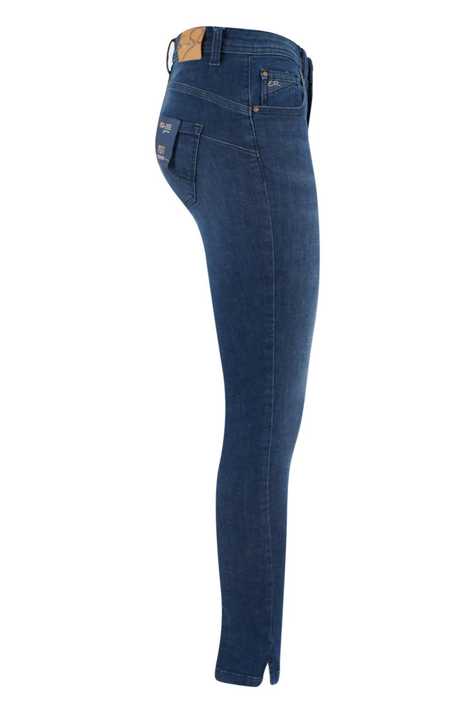 YES ZEE JEANS DONNA TIPO 5 TASCHE, PUSH UP