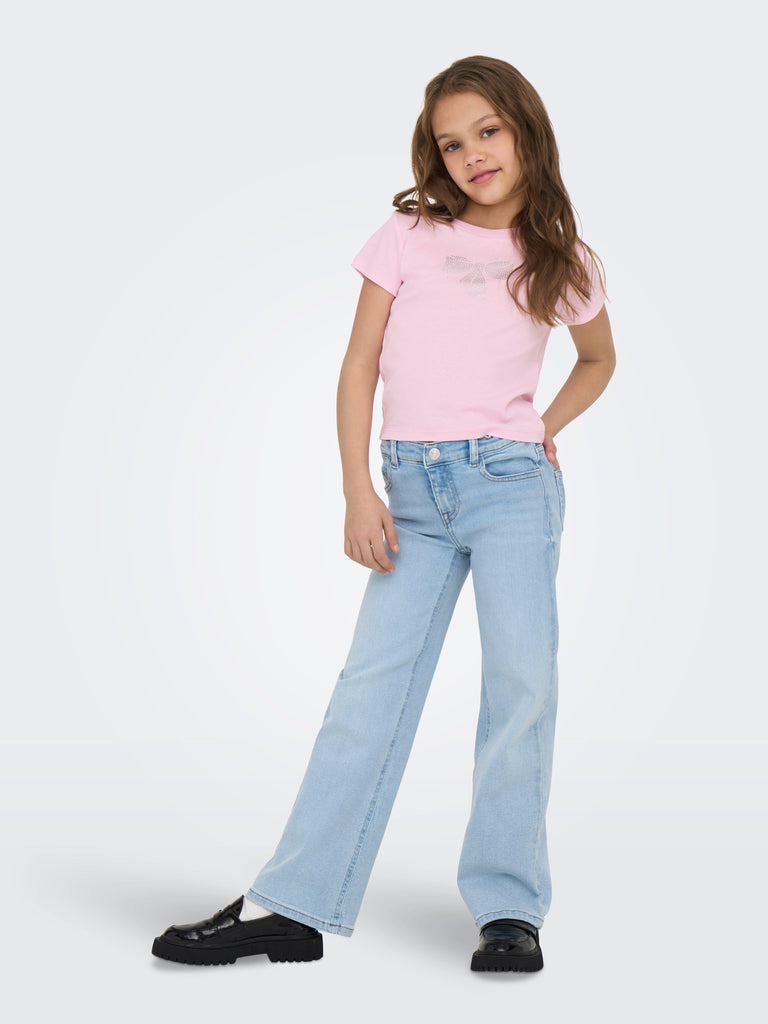 ONLY KIDS KOGKIRA LIFE SS BLNG O-NECK BABY TEE JRS