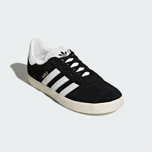 ADIDAS ORIGINALS GAZELLE J           CBLACK/FTWWHT/GOLDMT