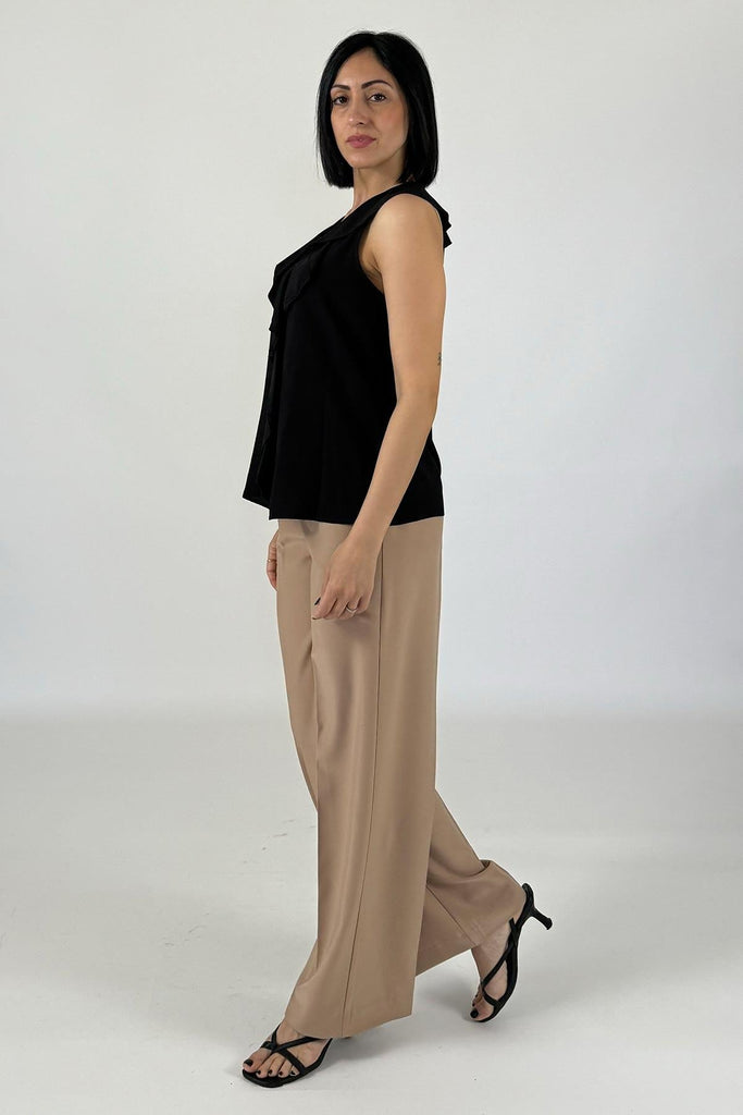 MARKUP BLUSA IN VISCOSA CON ROUGE