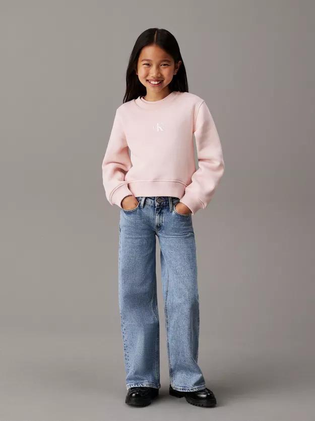 CALVIN KLEIN JEANS MR WIDE LEG RELAXED SP BL DENI