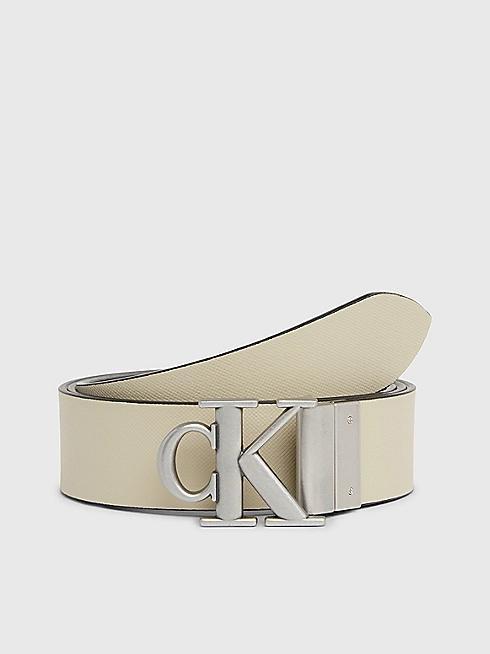 CALVIN KLEIN JEANS RO MONO P REV/ADJ LTHR BELT35MM