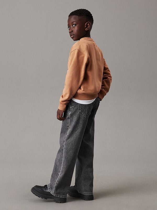 CALVIN KLEIN JEANS GRADIENT FLOCK LOGO CN