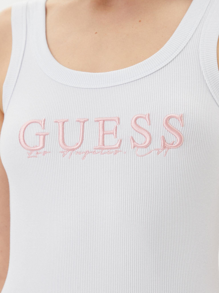 GUESS SUNFLOWER RIB DRESS