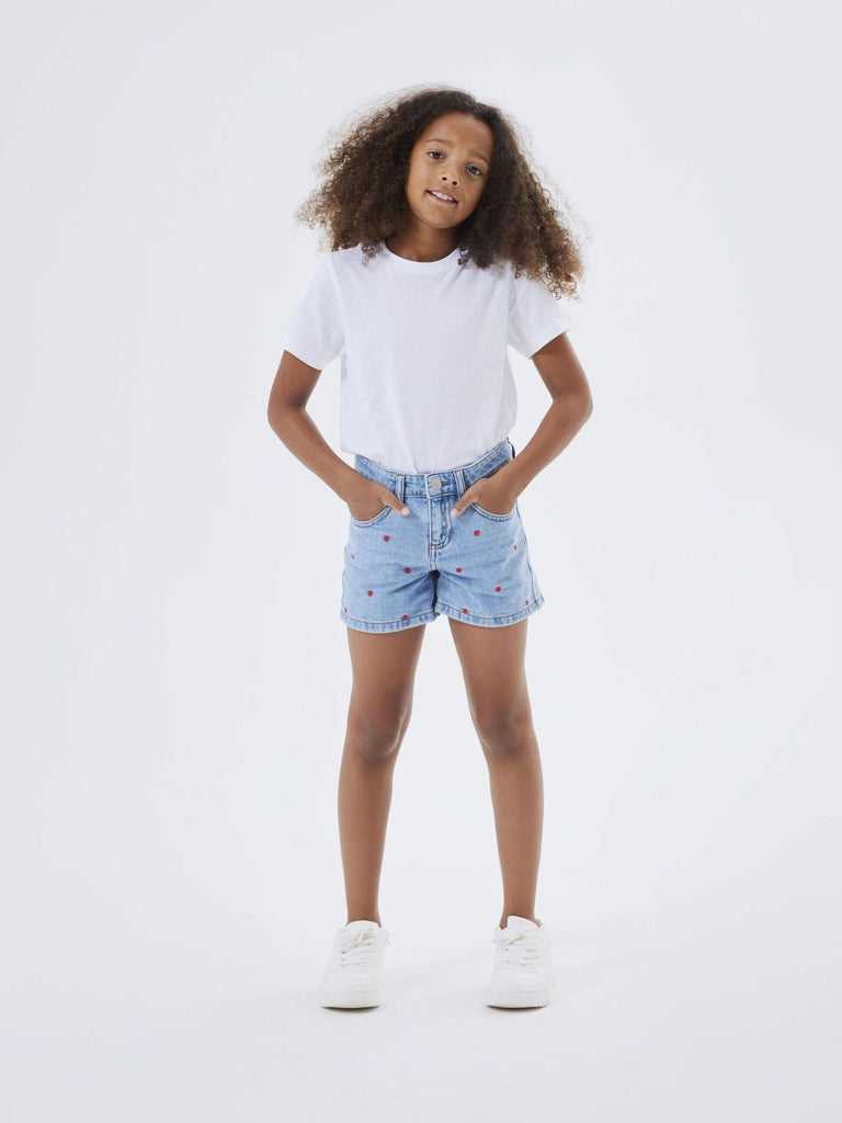 NAME.IT NKFBELLA REG DNM SHORTS 3674-BE NOOS
