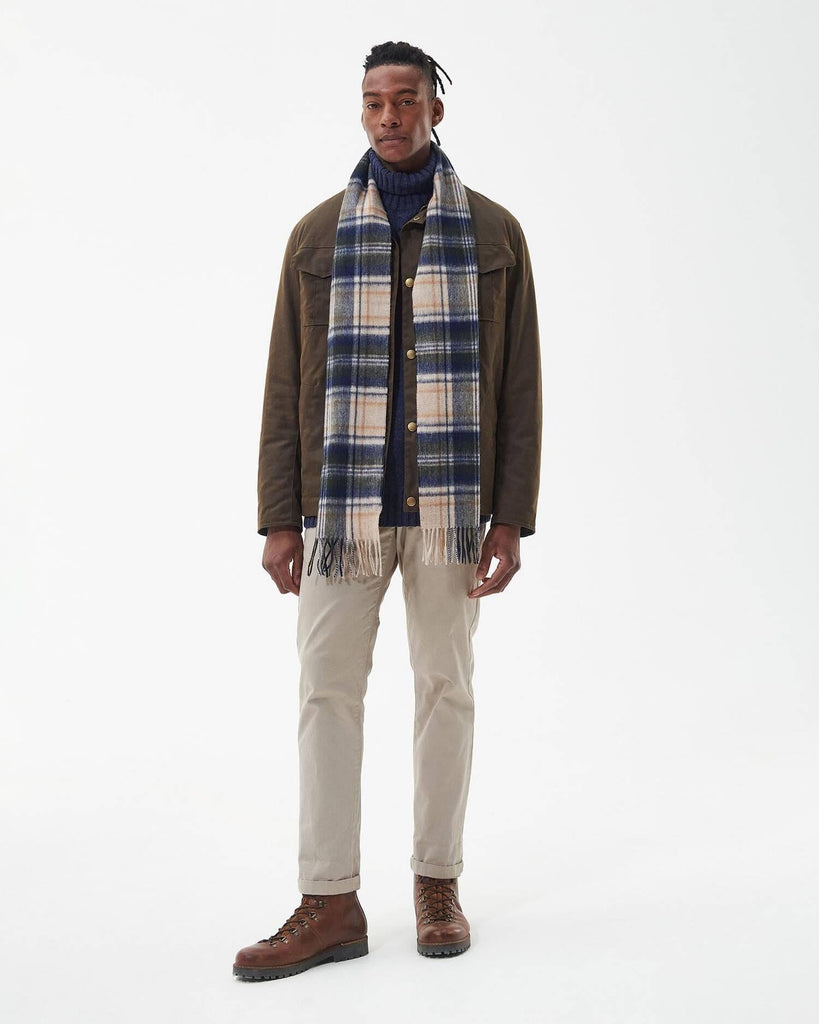 BARBOUR NEW CHECK TARTAN SCARF