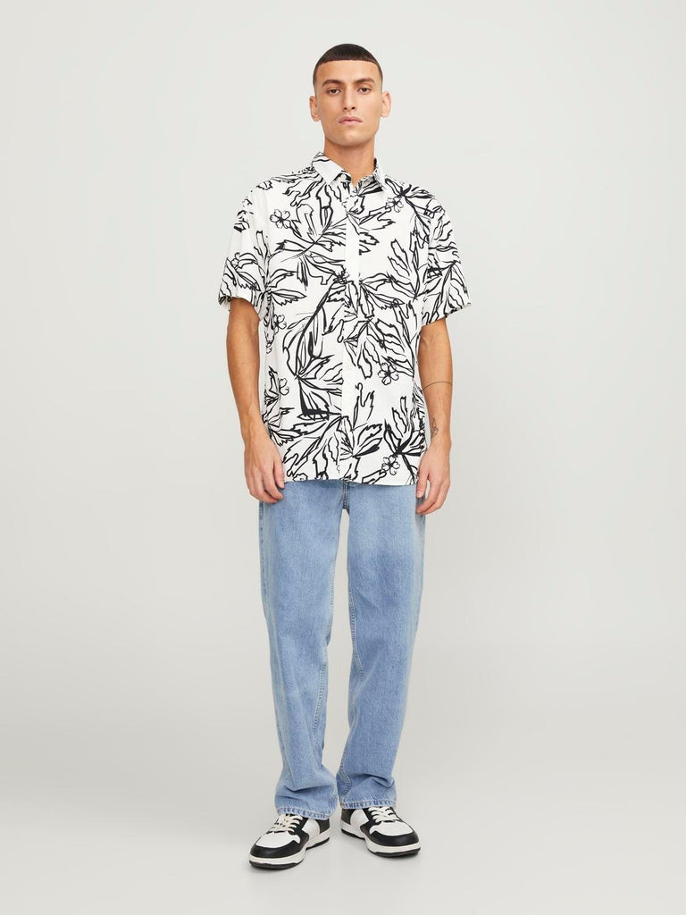 JACK AND JONES JORLAFAYETTE AOP SHIRT SS