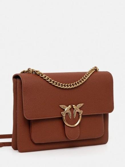 PINKO LOVE ONE SOFT BIG PELLE BOTTAL