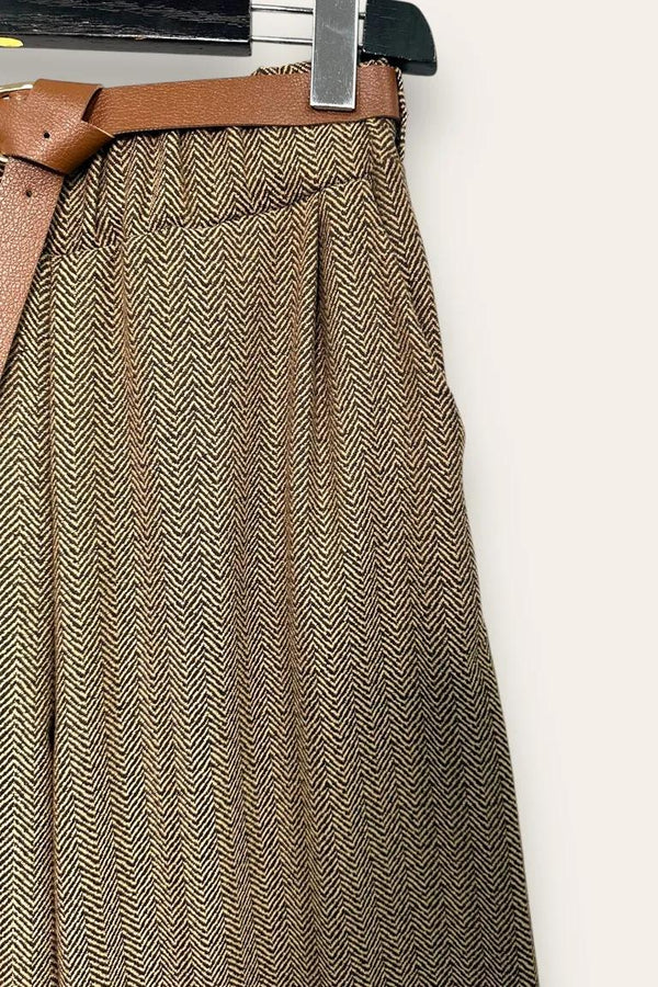 LOVEme Pantalone spigato a palazzo