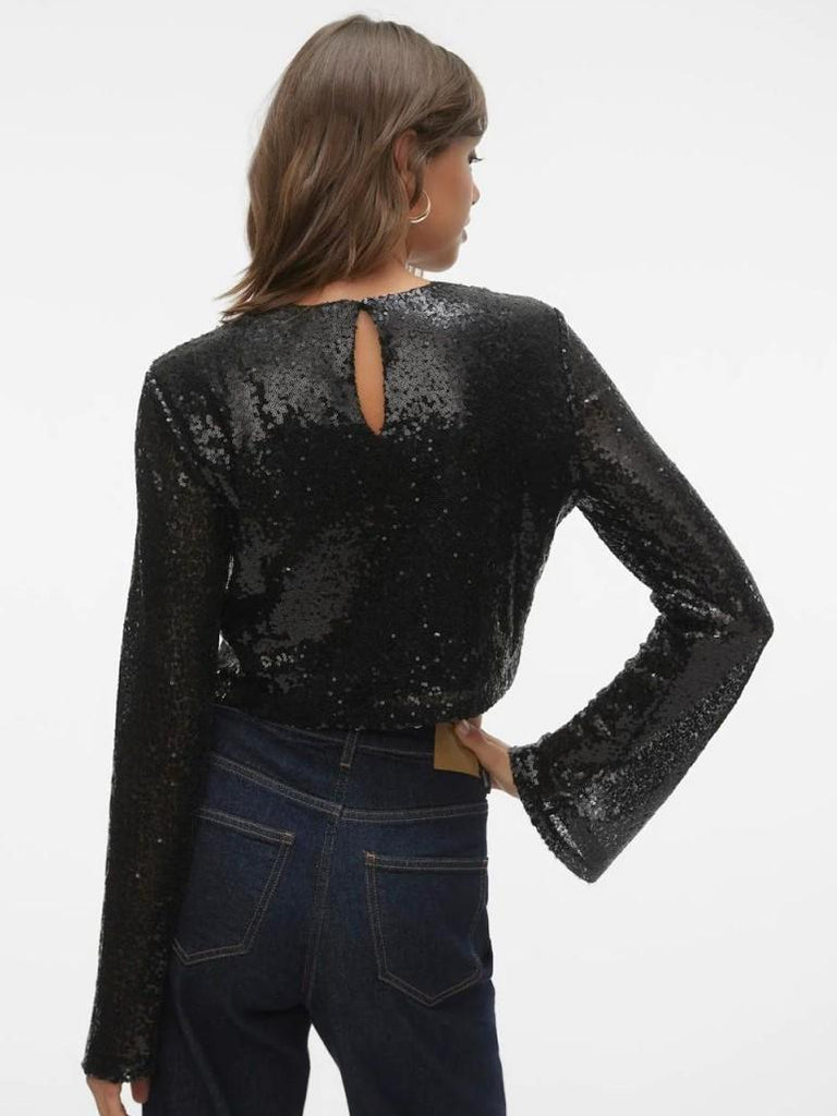 VERO MODA VMKAJE LS CROP TOP JRS