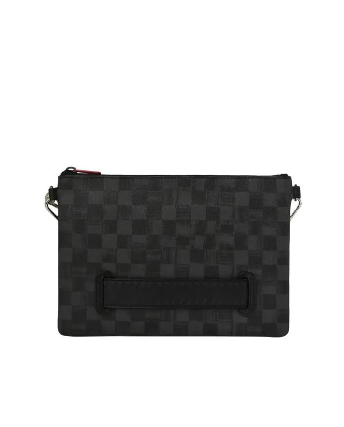 SPRAYGROUND SCRIBBLE SHARK CROSSOVER CLUTCH