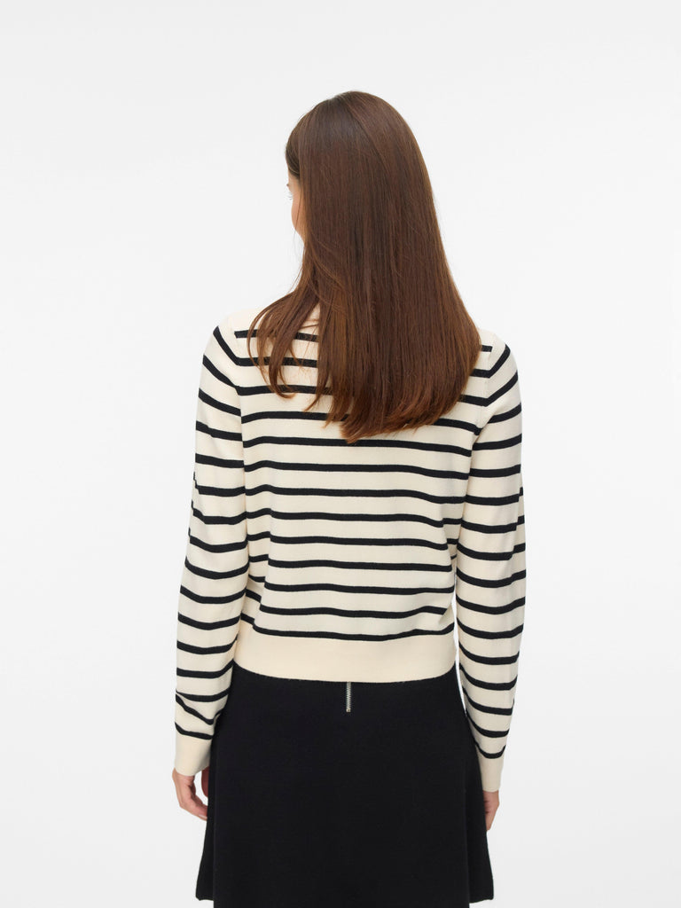 VERO MODA VMSABA PLAIN LS O-NECK CARDIGAN NOOS