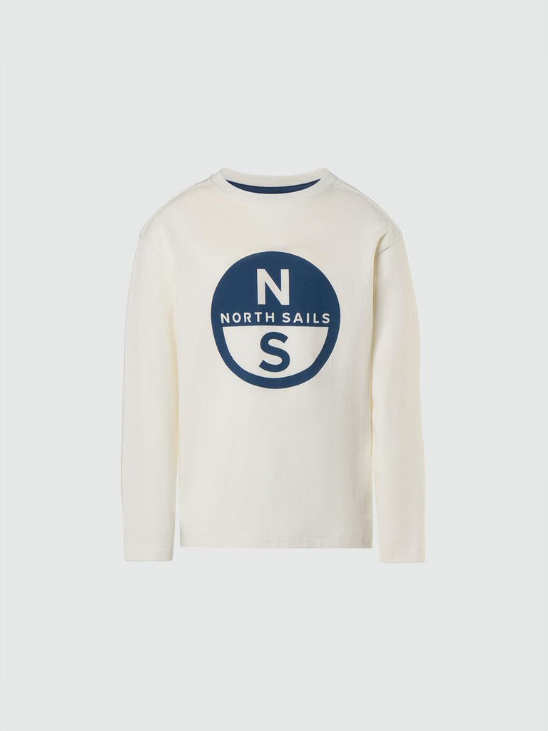 NORTH SAILS T SHIRT LONG SLEEVE W/GRAPHIC