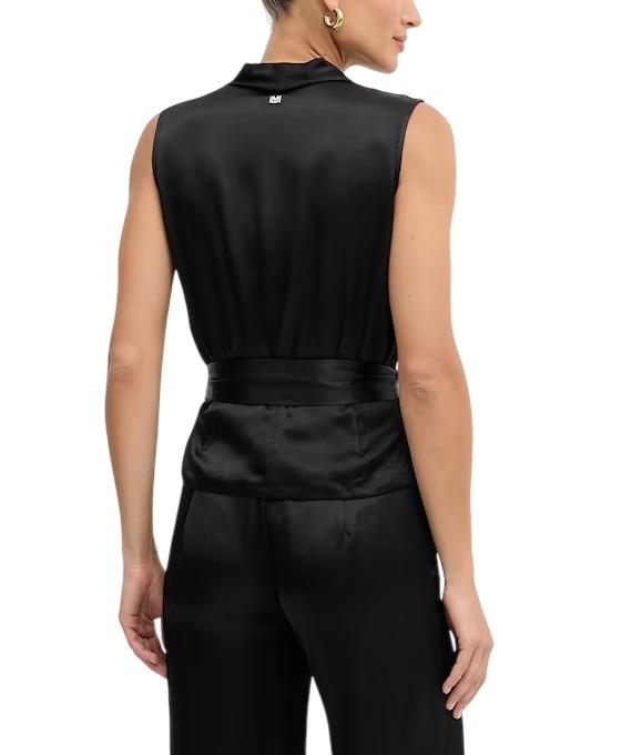 GUESS MARCIANO IVA OVERLAP SL BLOUSE