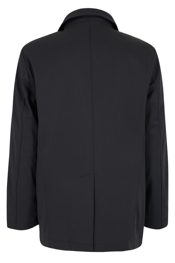 YES ZEE CAPPOTTO UOMO CON FINTO GILET STACCABILE