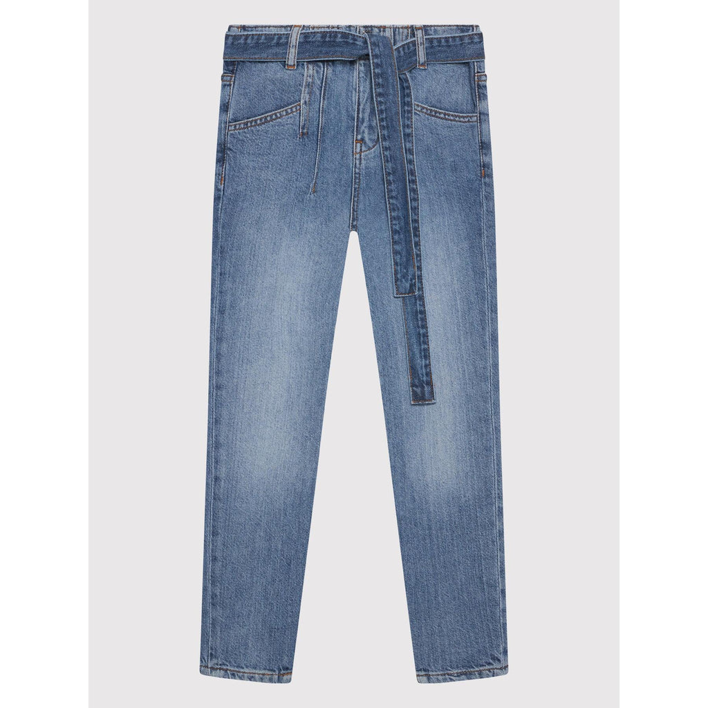 GUESS DENIM PAPER BAG PANTS