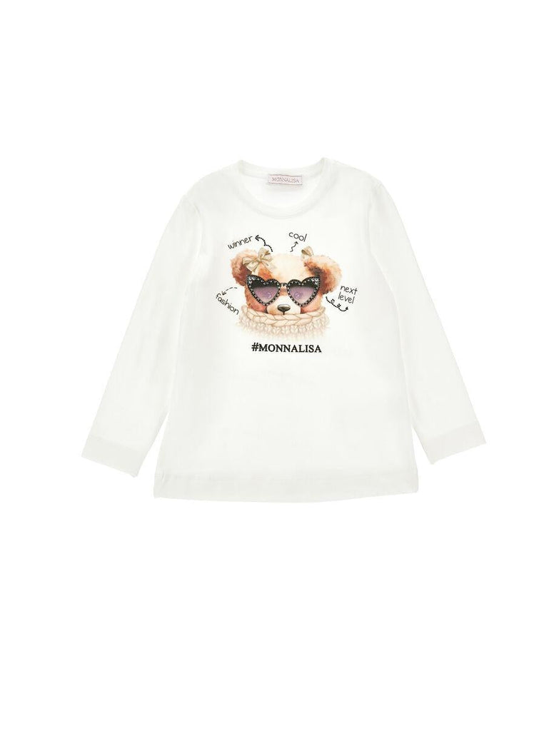 MONNALISA T-SHIRT ST.TEDDY JERSEY