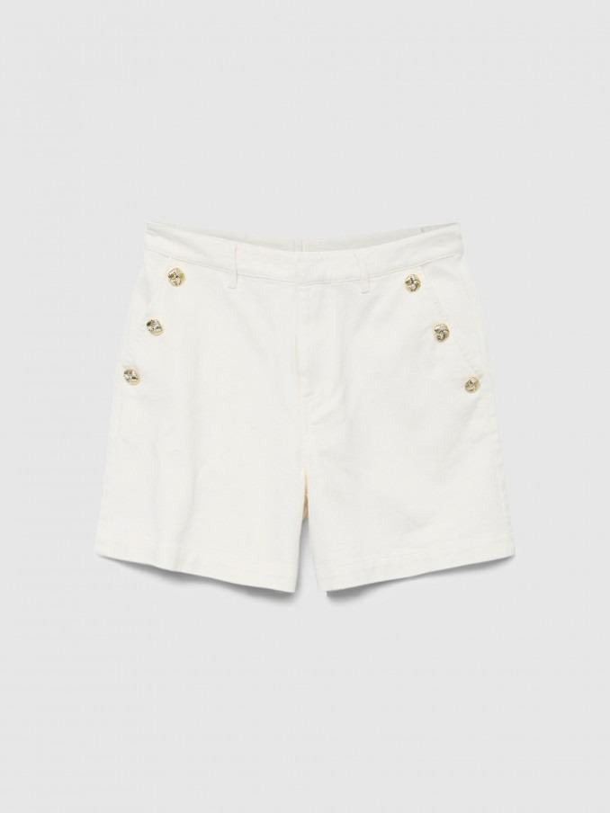VERO MODA VMMARGOT HR BUTTONS CLR SHORTS LCS