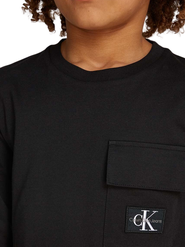 CALVIN KLEIN JEANS BADGE REG. LS T-SHIRT