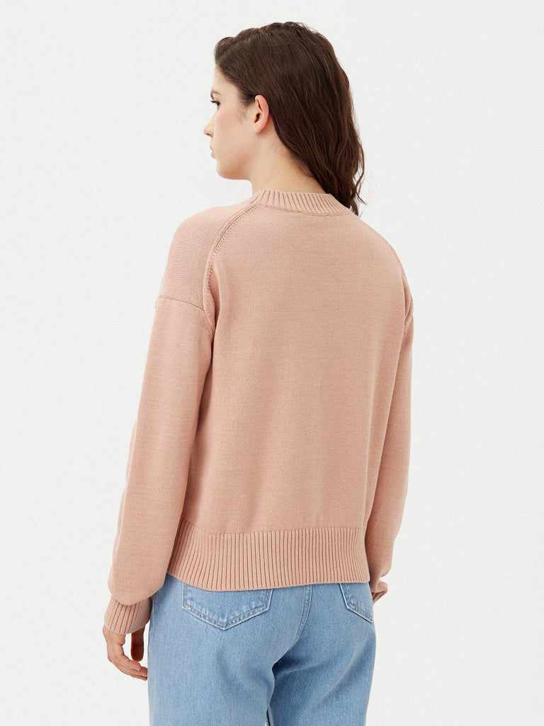 CALVIN KLEIN JEANS MONOGRAM EMBRO CREWN